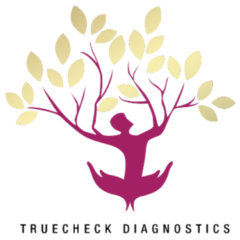 Truecheck Diagnostics Logo - (Black text)